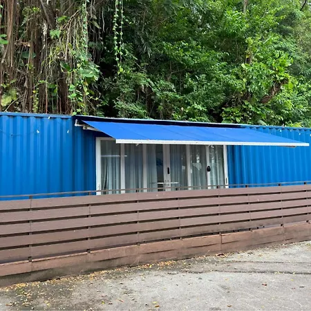Shipping Container Hotel At Haw Par Villa Googlemap Address 27 Zehnder Road Taxi And Cars Can Only Enter Via Zehnder Road-3