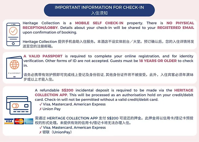 Heritage Collection On Chinatown - Mobile App Check-In Singapore