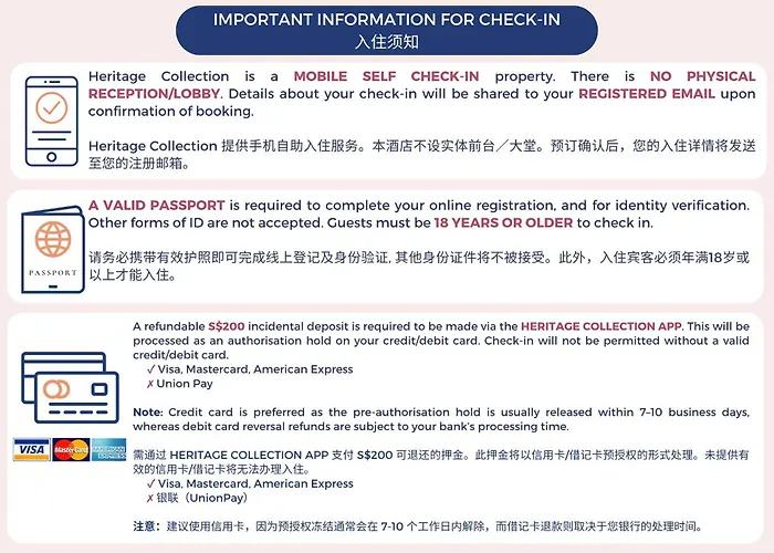 Heritage Collection On Chinatown - Mobile App Check-In Singapore